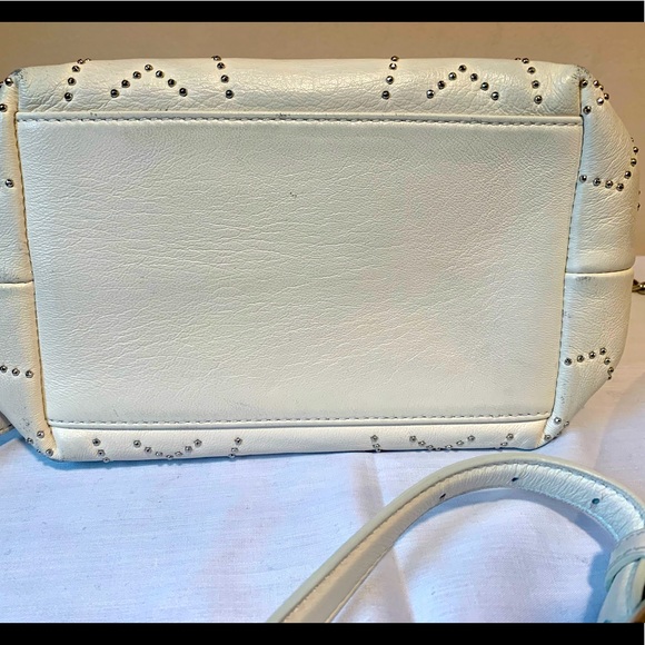 Jimmy Choo * CLOSET CLEANOUT* JC Sofia Studded Leather Tote with drawstring - Picture 6 of 8